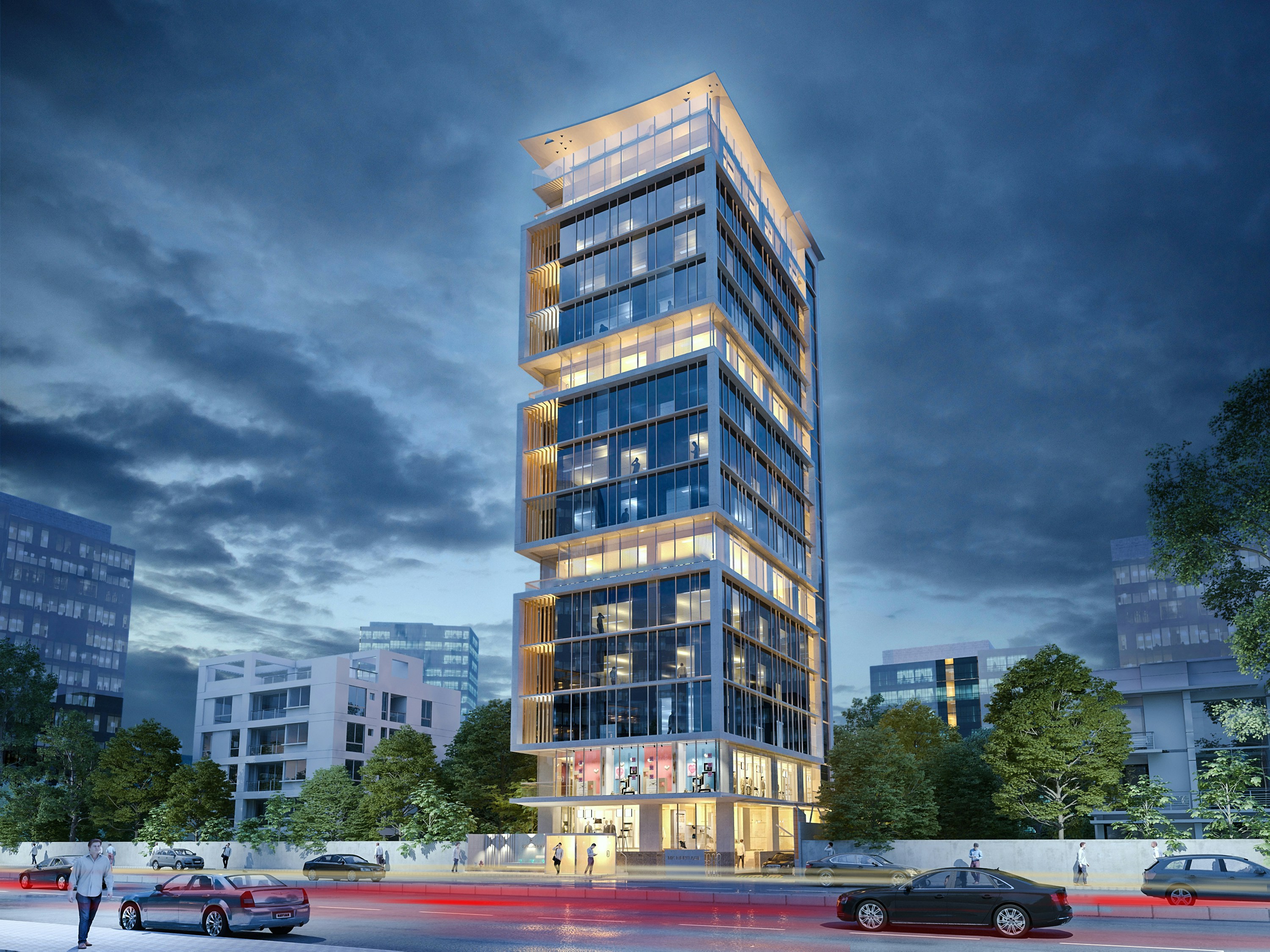 Render arquitectónico 3D